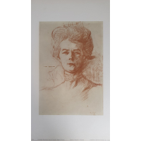 Poster van Jane Avril door Toulouse Lautrec 1927